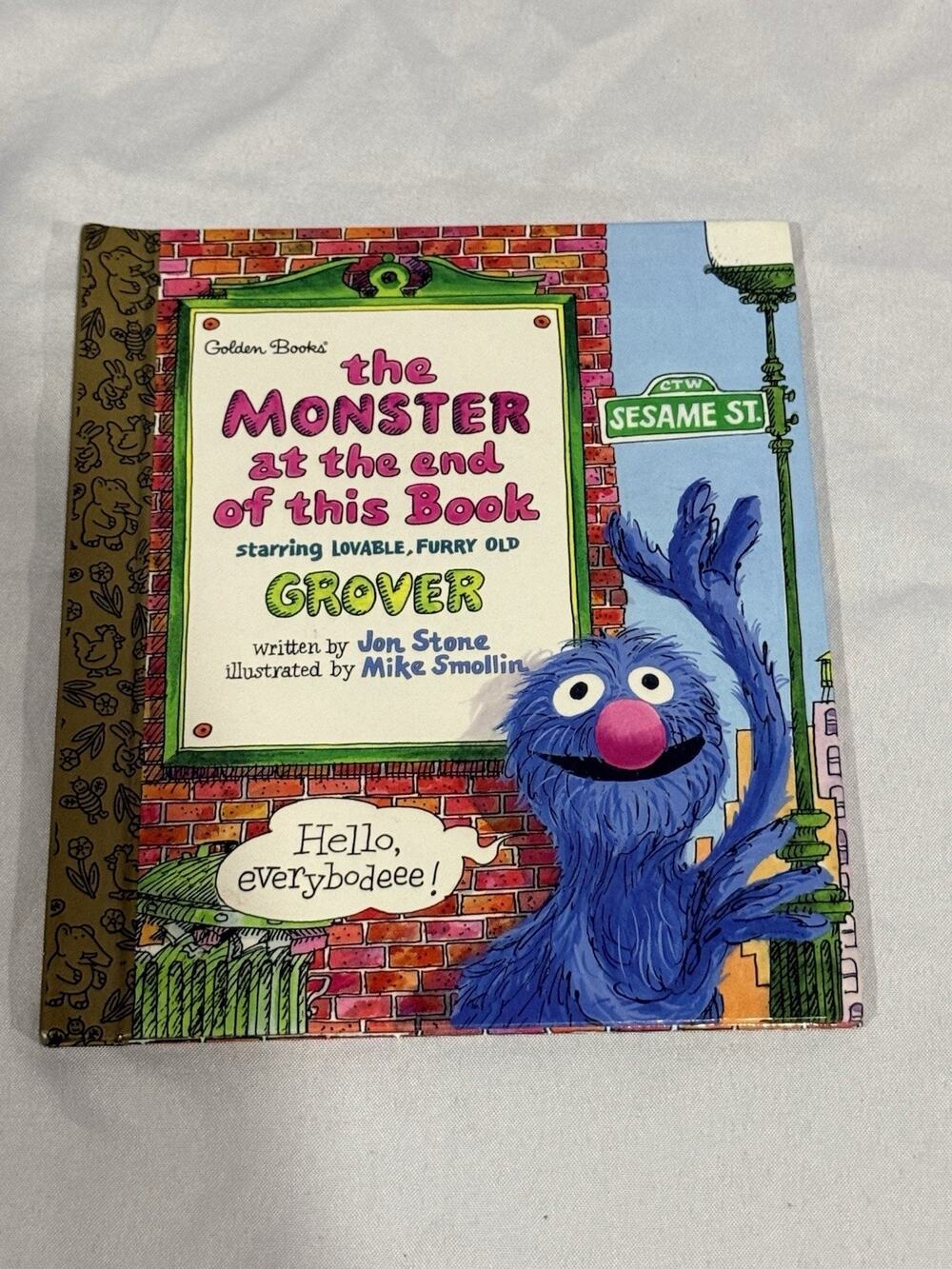 The Monster at the End of This Book Grover Little Golden Storybook Deluxe
